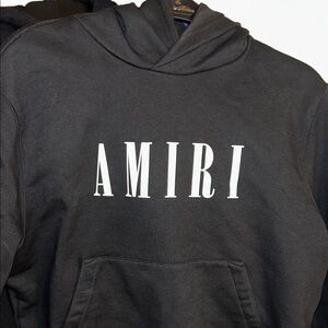 Amiri Black Men's Hoodie Sz medium
